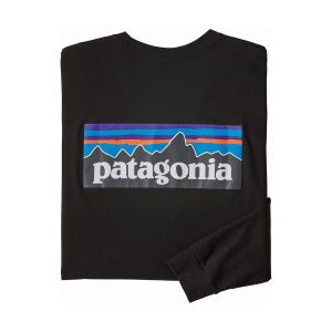 Patagonia Men's Long-Sleeved P-6 Logo Responsibili-Tee