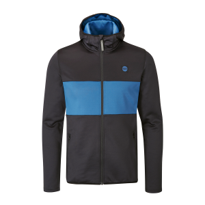 S7 Zipped Hoody Grey/Black