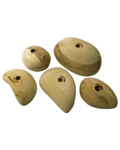 Metolius Wood Grips Climbing Holds - 5 Pack