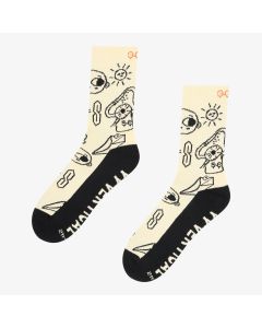 YY Vertical Climber Doodle Socks